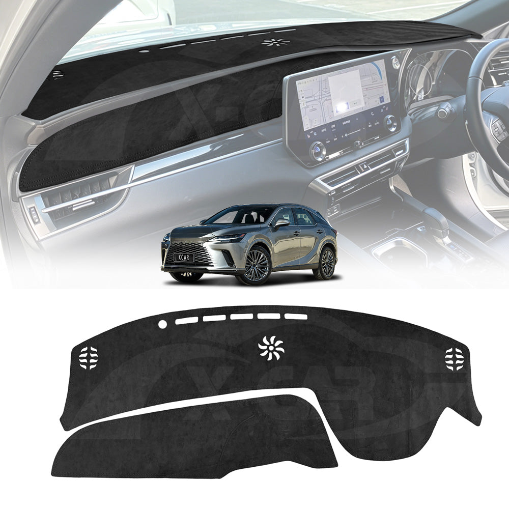 Dash Mat for Lexus RX RX350 RX500 2022-Onwards without HUD Non-Slip Microfiber Pad Cover Interior Accessories