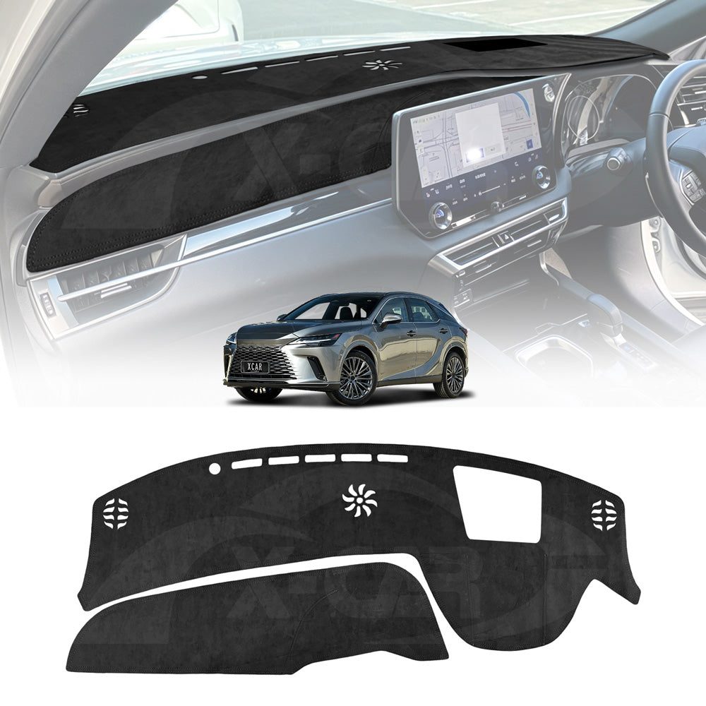 Dash Mat for Lexus RX RX350 RX500 2022-Onwards with HUD Non-Slip Microfiber Pad Cover Interior Accessories