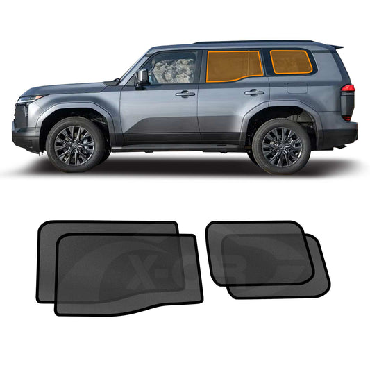 Rear Port Window Sun Shade for Lexus GX 550 GX550 2024-Onwards UV Protection Car Sunshade Blind Mesh