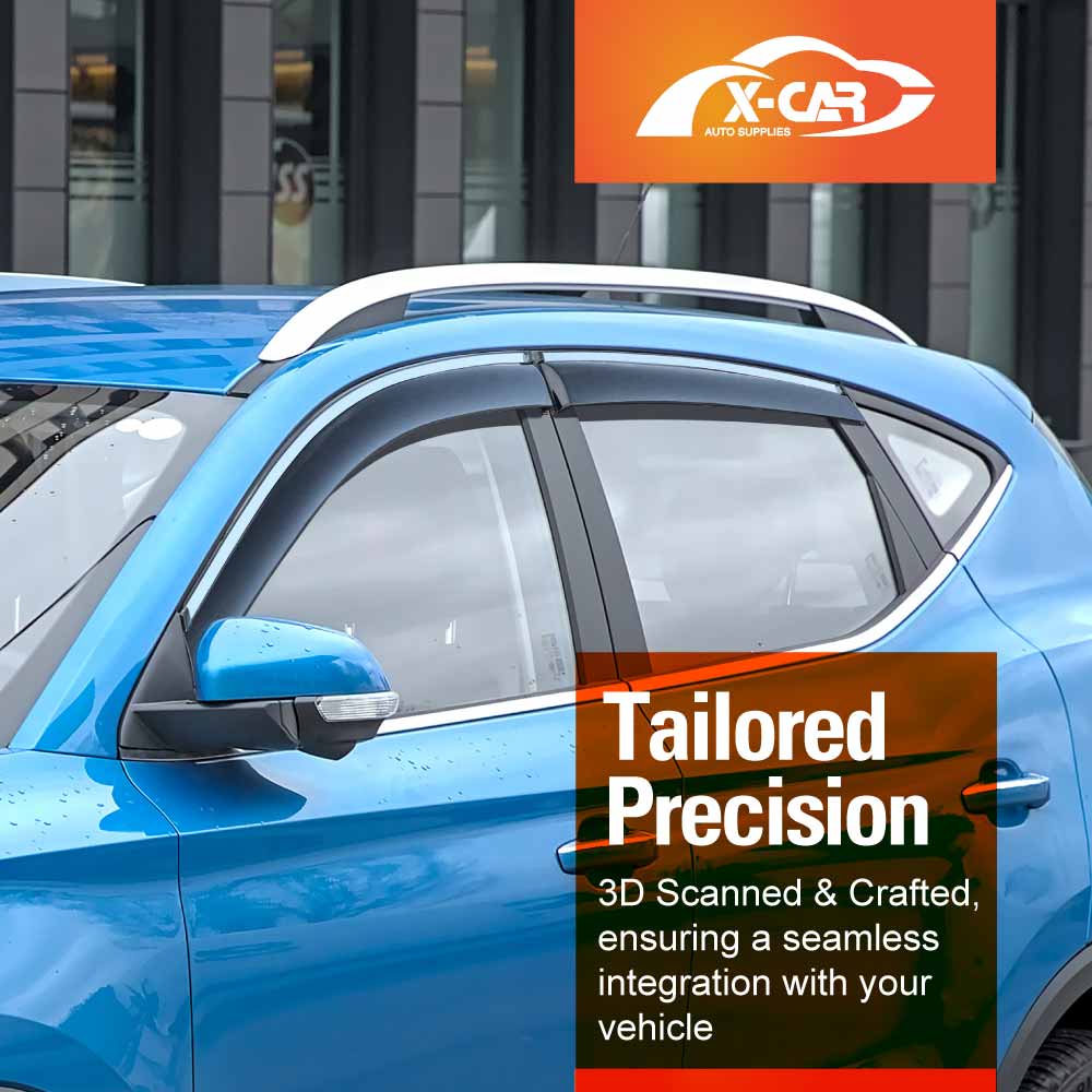 Weathershields for MG ZS/ZS EV/ZST 2018-2024 Car Weather Shields Wind Deflectors Window Sun Visor Set of 4
