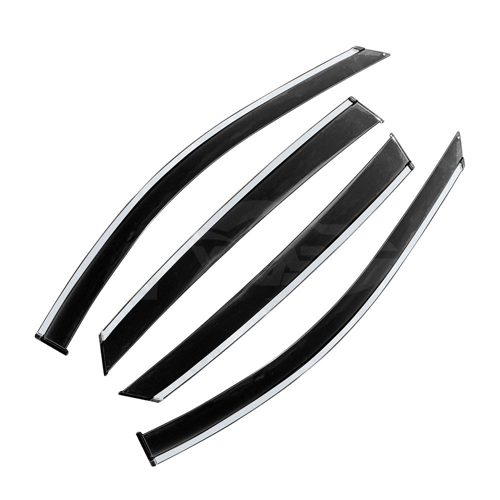 Weathershields for MG ZS/ZS EV/ZST 2018-2024 Car Weather Shields Wind Deflectors Window Sun Visor Set of 4