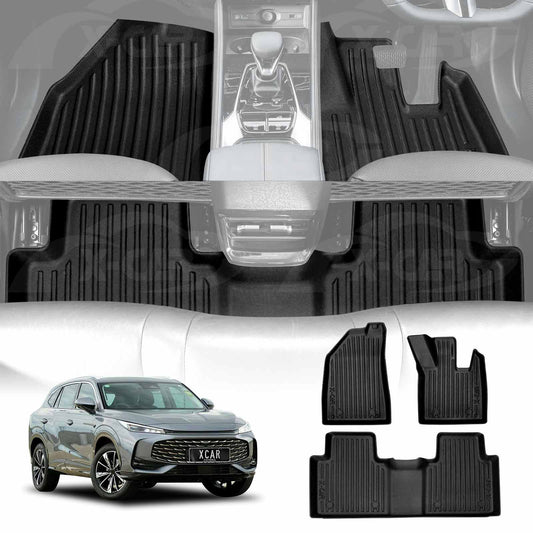 3D Floor Mats for MG HS AS33 Series 2024-Onwards Heavy Duty All Weather Car Mats Carpet Liner Set Car Accessories