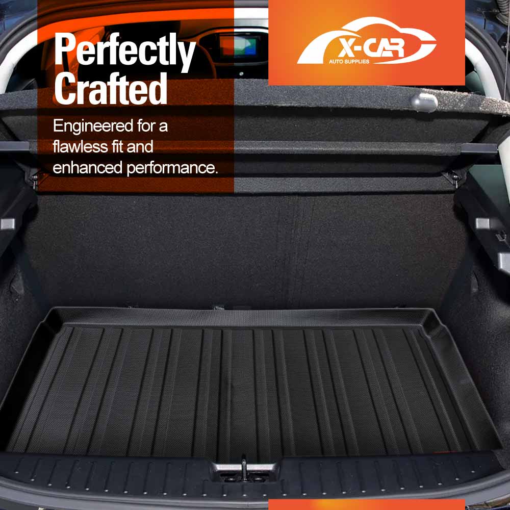 3D All-Weather Floor Mat Boot Liner Carpet for MG 3 MG3 2016-2024 Heavy Duty Cargo Trunk Mat Luggage Tray