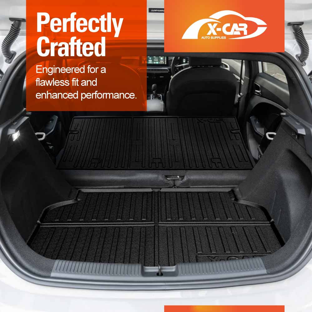 Boot Liner Back Seat Protector for MG 3 MG3 2024-2025 All Weather Heavy Duty Cargo Car Trunk Kick Mats