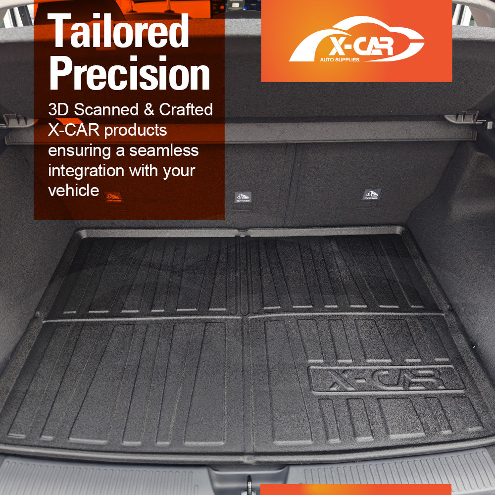 Boot Liner Back Seat Protector for MG MG4 2023-2026 All Weather Heavy Duty Cargo Car Trunk Kick Mats