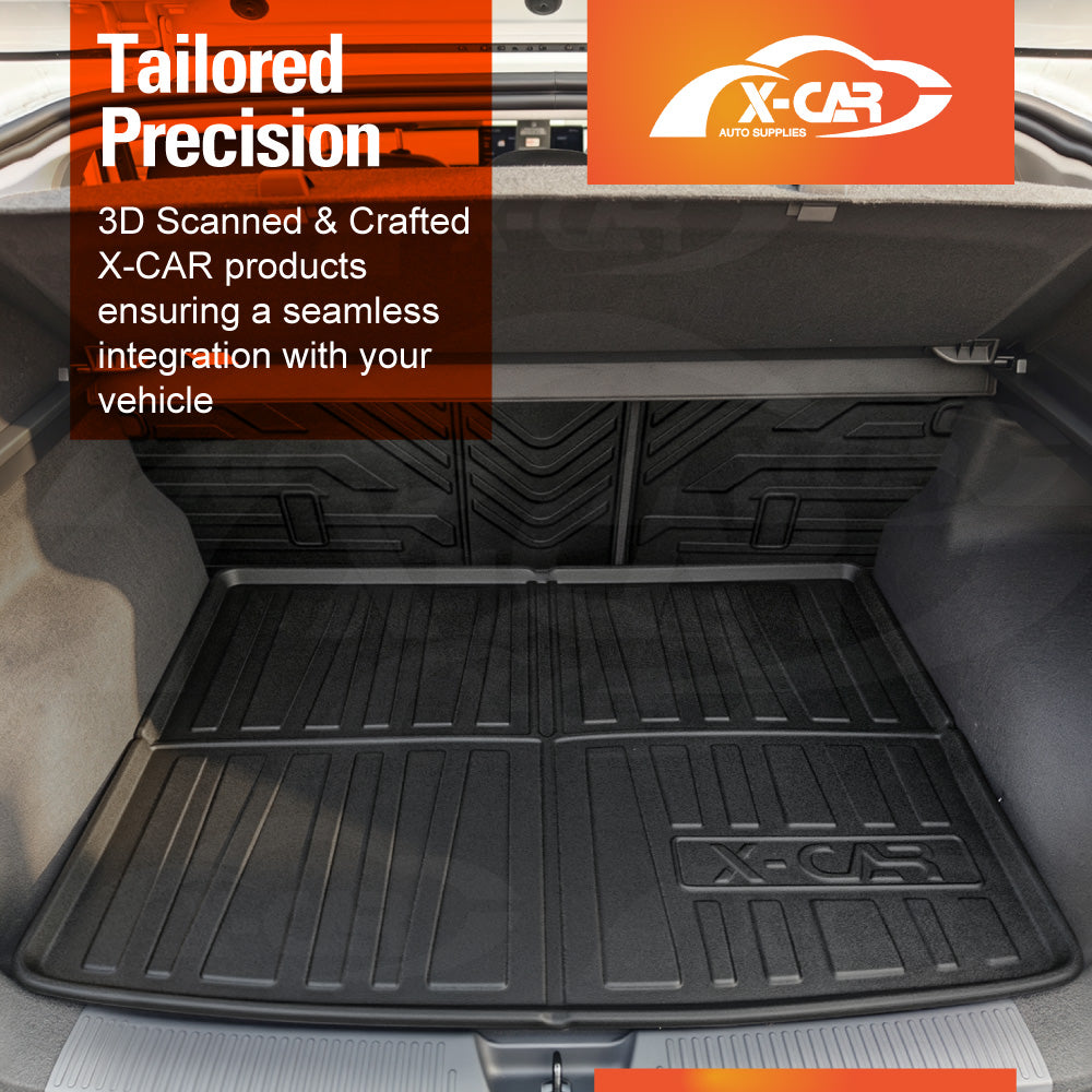 Boot Liner Back Seat Protector for MG MG4 2023-2026 All Weather Heavy Duty Cargo Car Trunk Kick Mats