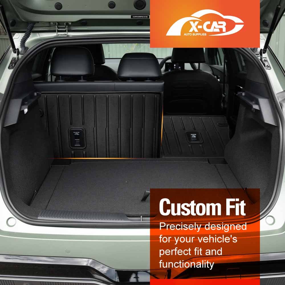 Boot Liner Back Seat Protector for MG MG4 2023-2025 All Weather Heavy Duty Cargo Car Trunk Kick Mats