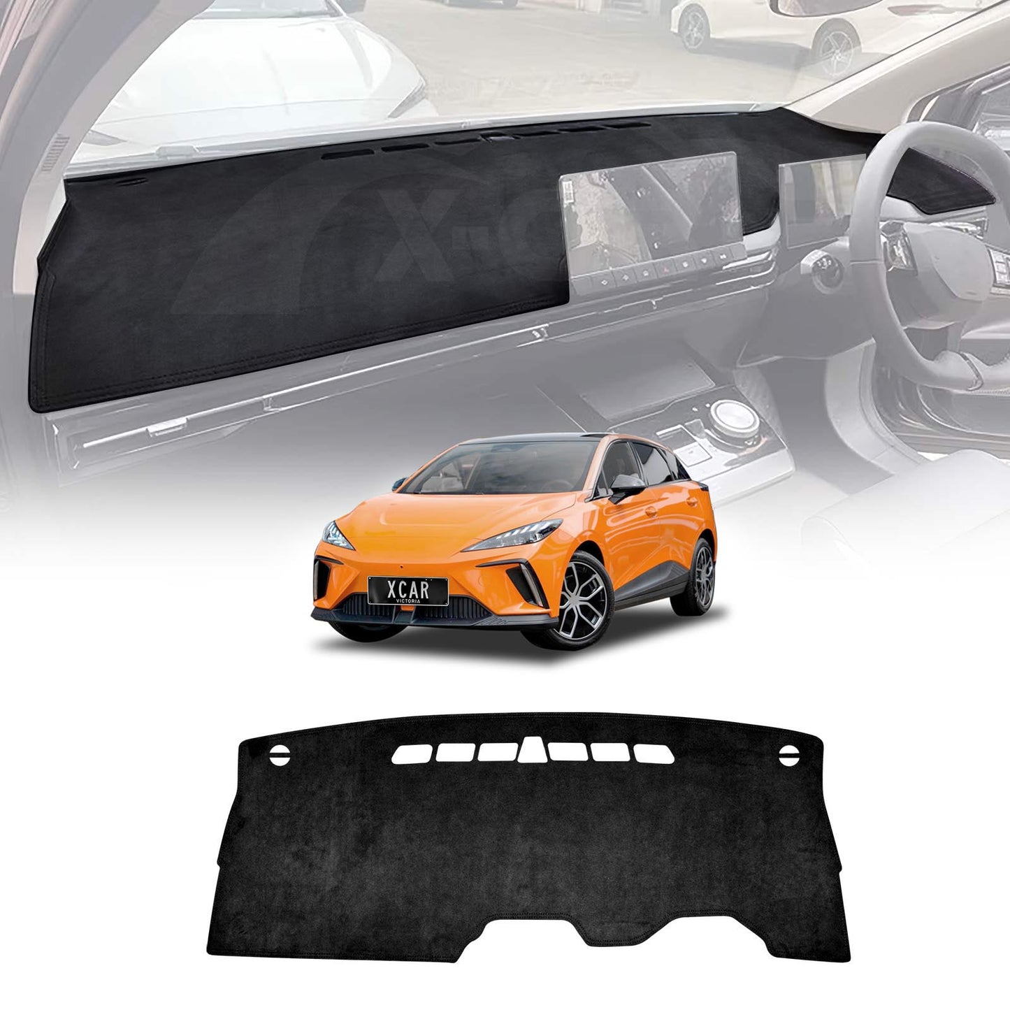 Dash Mat for MG MG4 2023-2025 Non-Slip Microfiber Pad Cover Interior Accessories