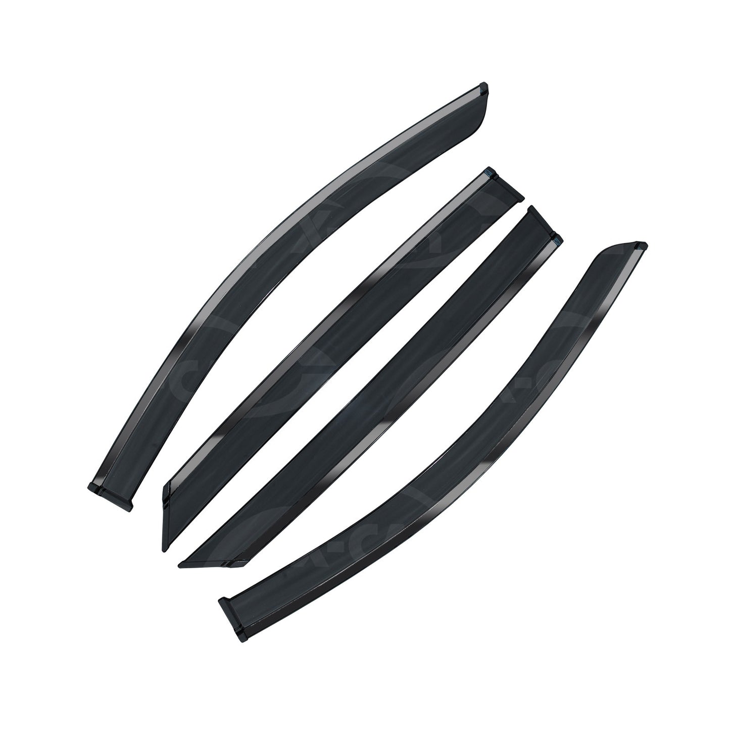 Weathershields for MG MG4 2023-2026 Car Weather Shields Wind Deflectors Window Sun Visor 4 Pcs