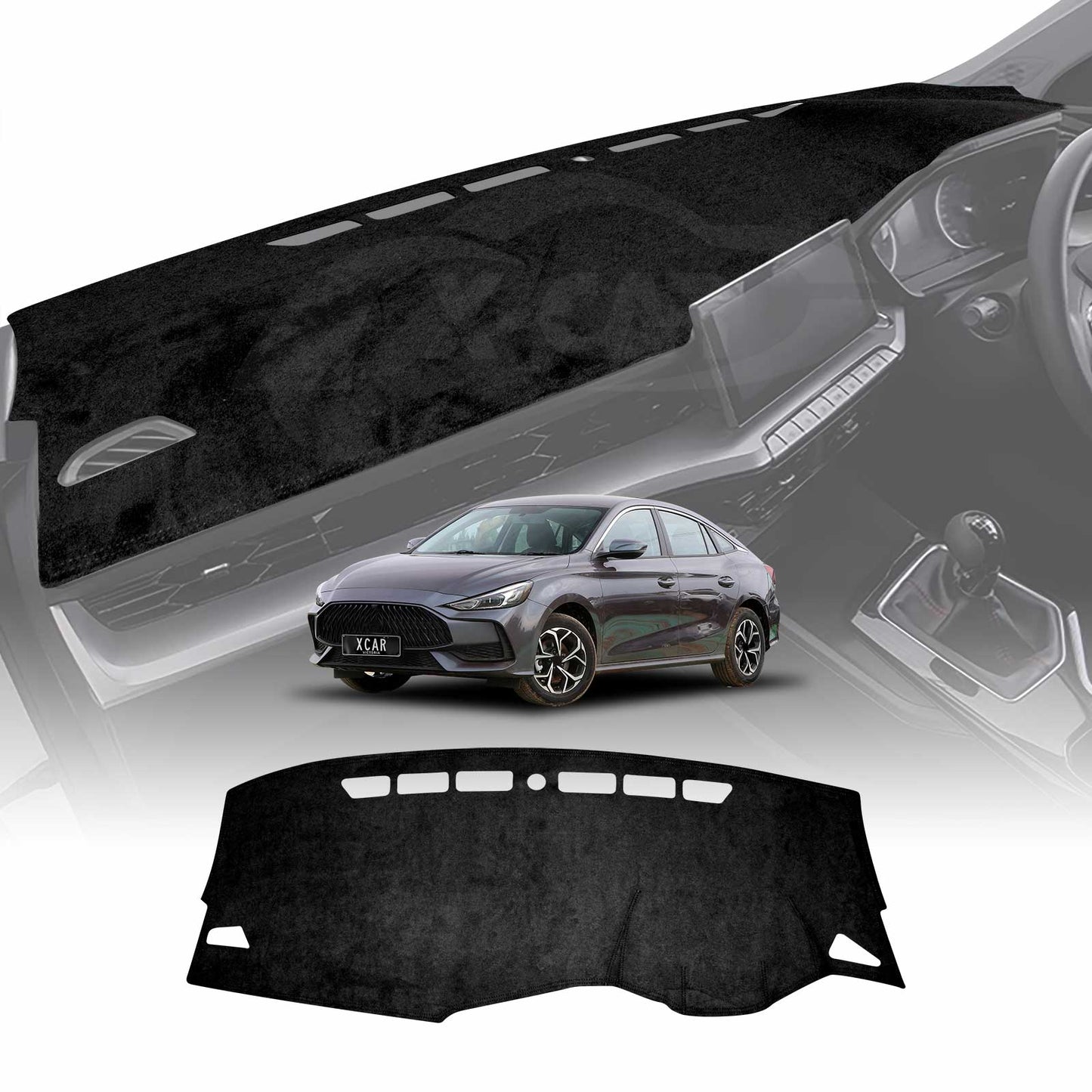 Dash Mat for MG MG5 2023-Onwards Non-Slip Microfiber Pad Interior Accessories