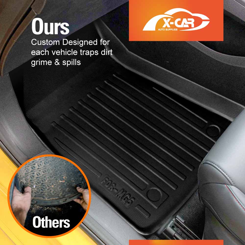 3D Floor Mats Boot Liner for MG MG5 2023-2025 All Weather Heavy Duty Cargo Car Trunk Luggage Tray