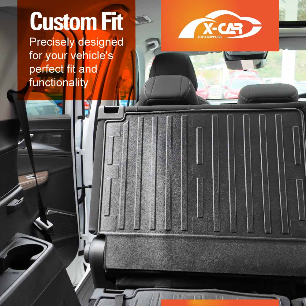 Boot Liners Kick Mats Set for MG QS 2025-Onwards All Weather Heavy Duty Cargo Car Trunk Back Seat Protector