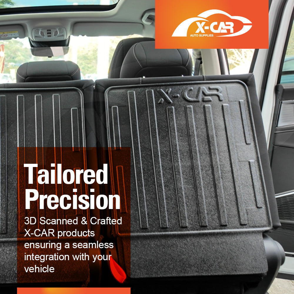 Boot Liners Kick Mats Set for MG QS 2025-Onwards All Weather Heavy Duty Cargo Car Trunk Back Seat Protector