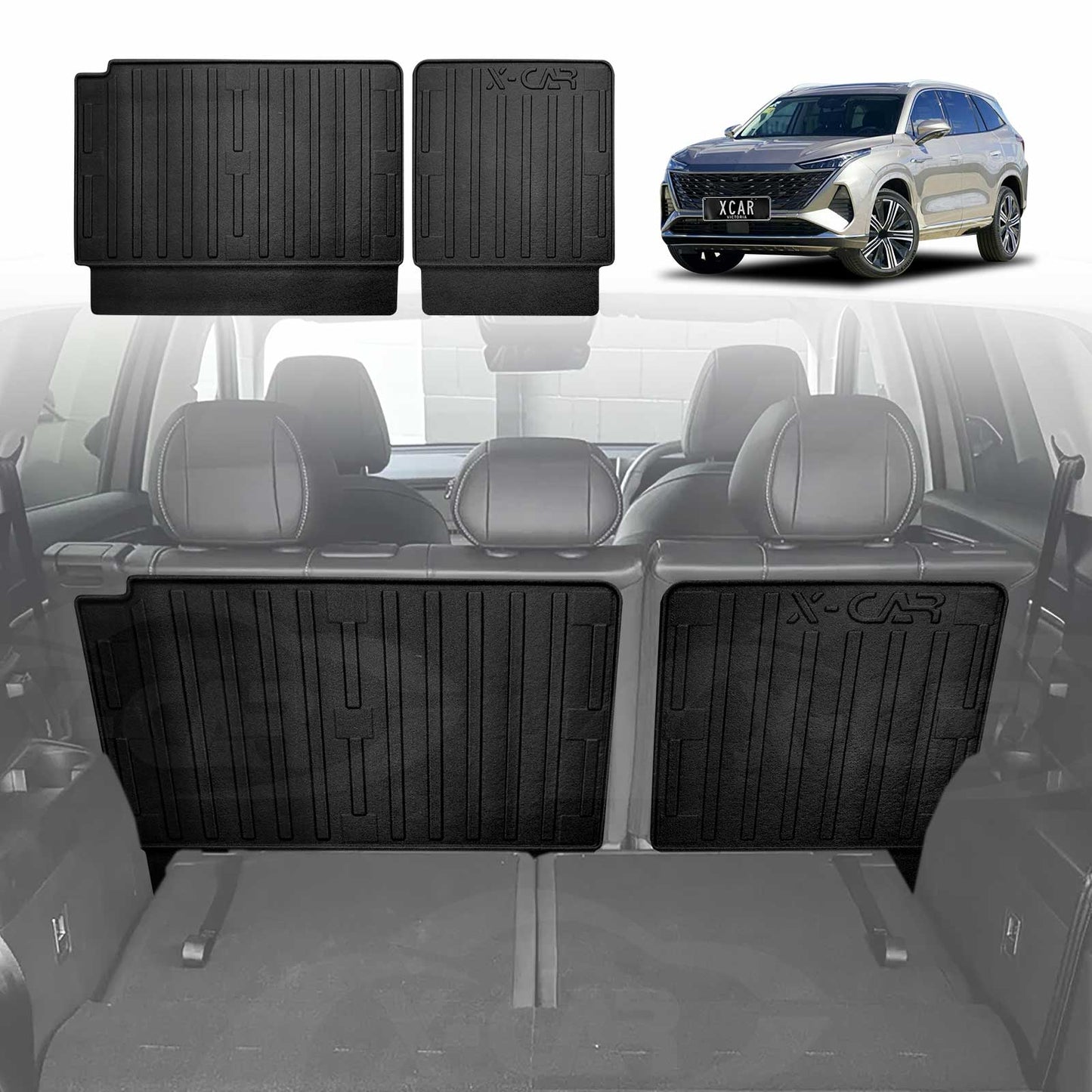 Back Seat Protector for MG QS 2025-Onwards All Weather Heavy Duty Car Seat Kick Mats Cover Accessories