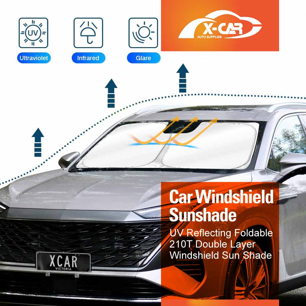 WindScreen Sun Shade for MG QS 2025-Onwards Blocks UV Rays Foldable Custom Wind Screen Sun Visor Protector