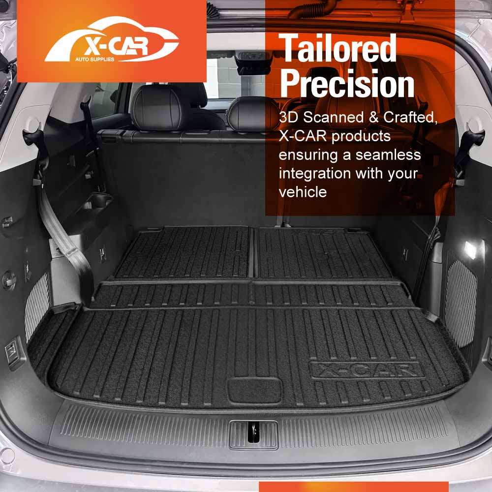 3D Floor Mats Boot Liners for MG QS 2025-Onwards All Weather Heavy Duty Cargo Car Trunk Luggage Tray