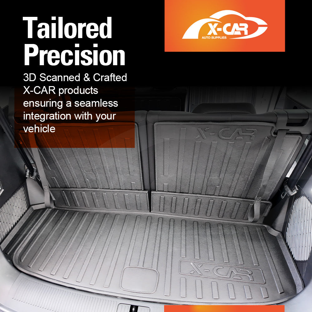Boot Liners Kick Mats Set for MG QS 2025-Onwards All Weather Heavy Duty Cargo Car Trunk Back Seat Protector