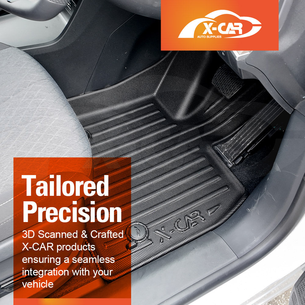 3D Floor Mats Boot Liners for MG QS 2025-Onwards All Weather Heavy Duty Cargo Car Trunk Luggage Tray