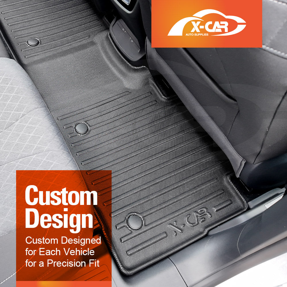 3D Floor Mats Boot Liners for MG QS 2025-Onwards All Weather Heavy Duty Cargo Car Trunk Luggage Tray