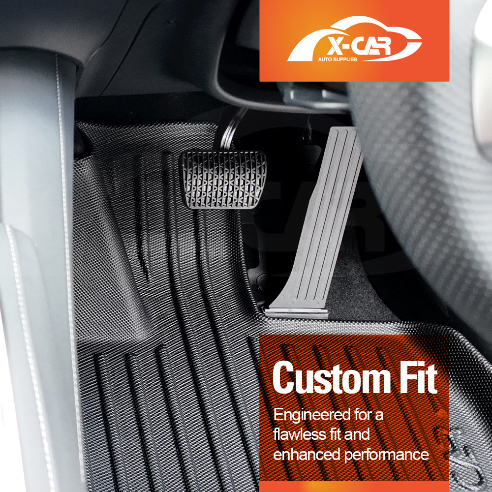 3D Floor Mats Boot Liners for MG QS 2025-Onwards All Weather Heavy Duty Cargo Car Trunk Luggage Tray