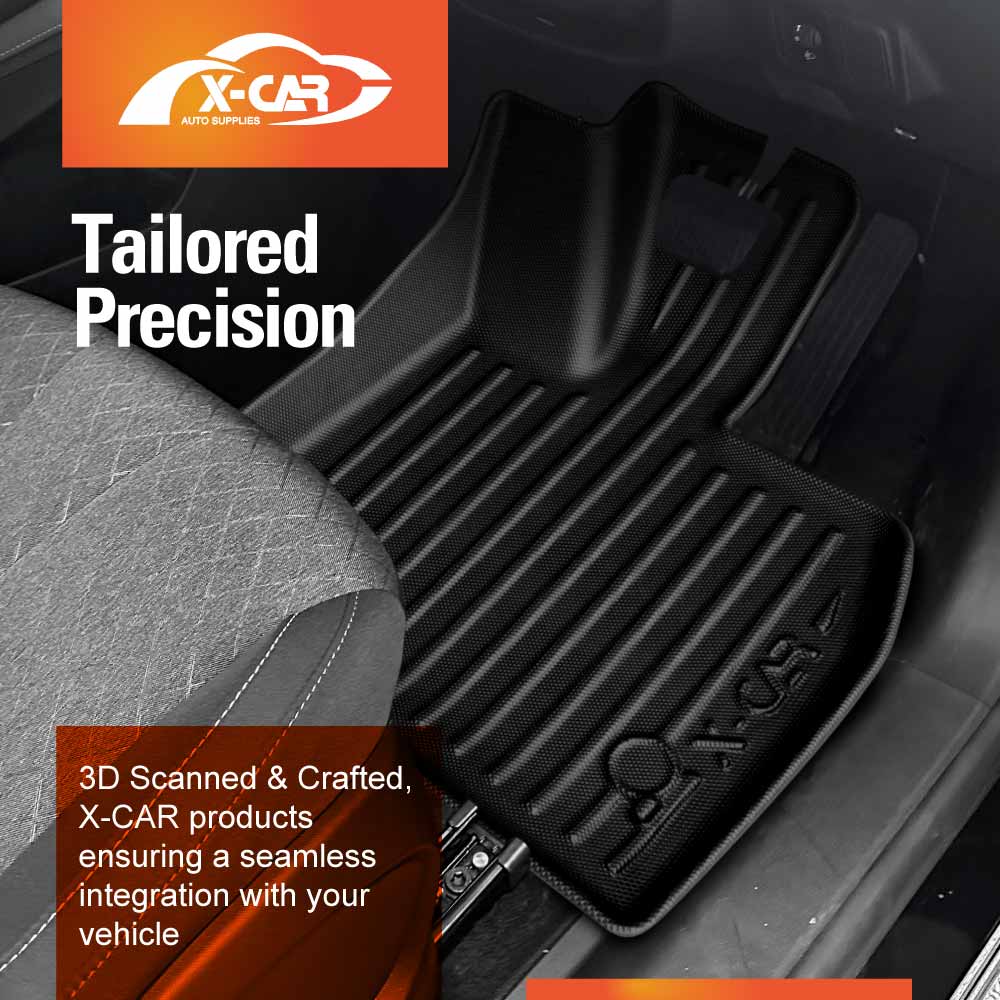 Front Rear Floor Mats for MG QS 2025-Onwards Heavy Duty All Weather Car Mats Carpet Liner Set