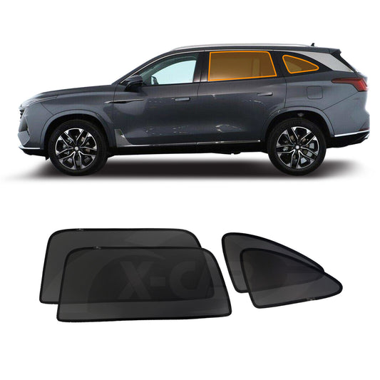 Rear Port Window Sun Shade for MG QS 2025-Onwards UV Protection Car Sunshade Blind Mesh