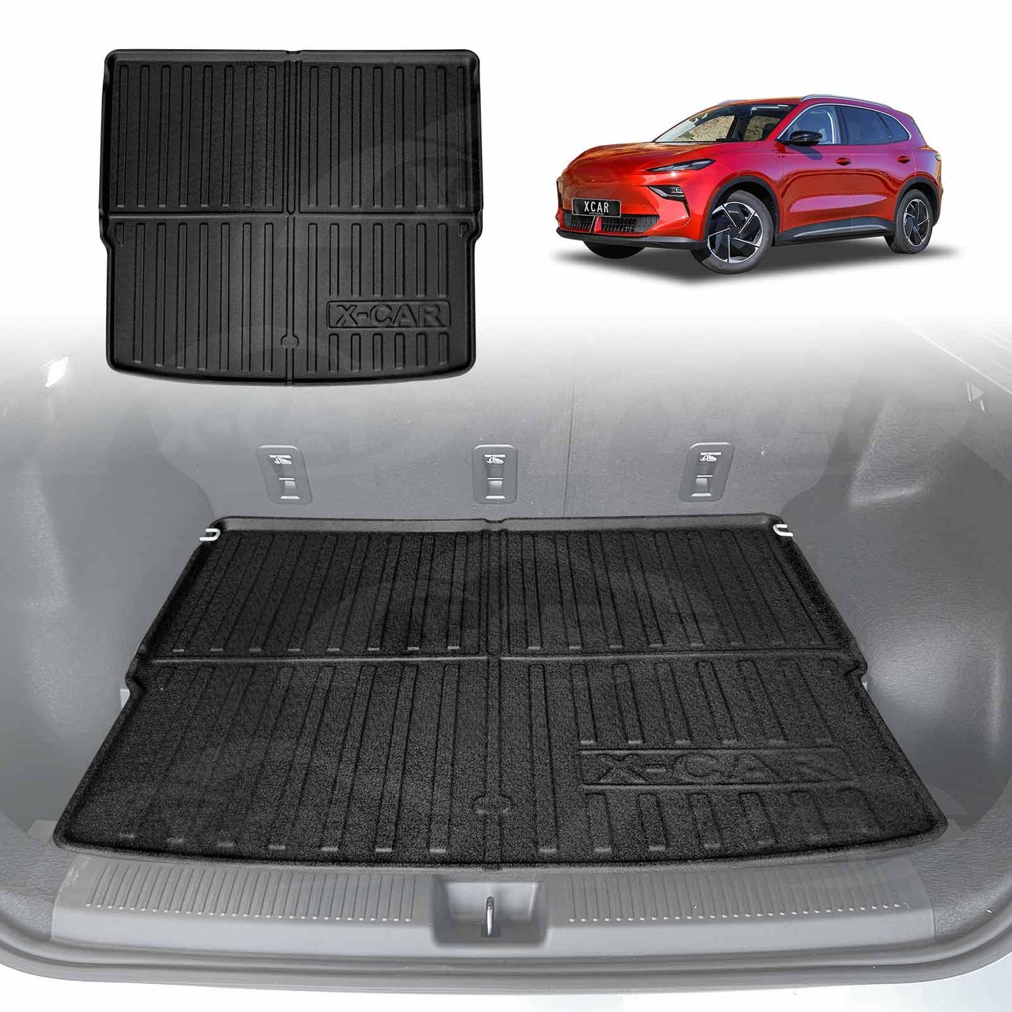 Boot Liner for MG MGS5 EV 2025-Onwards All Weather Heavy Duty Cargo Trunk Cover Mat Luggage Tray Car Accessories