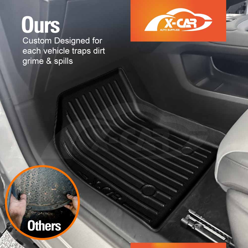 3D Floor Mats for MG MGS5 EV 2025-Onwards Heavy Duty All Weather Car Mats Carpet Liner Set