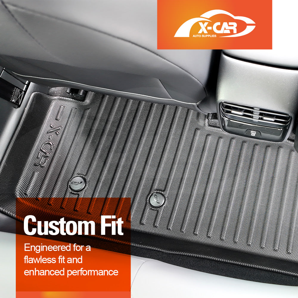 3D Floor Mats Boot Liner Set for MG MGS5 EV 2025-Onwards All Weather Heavy Duty Cargo Car Trunk Luggage Tray