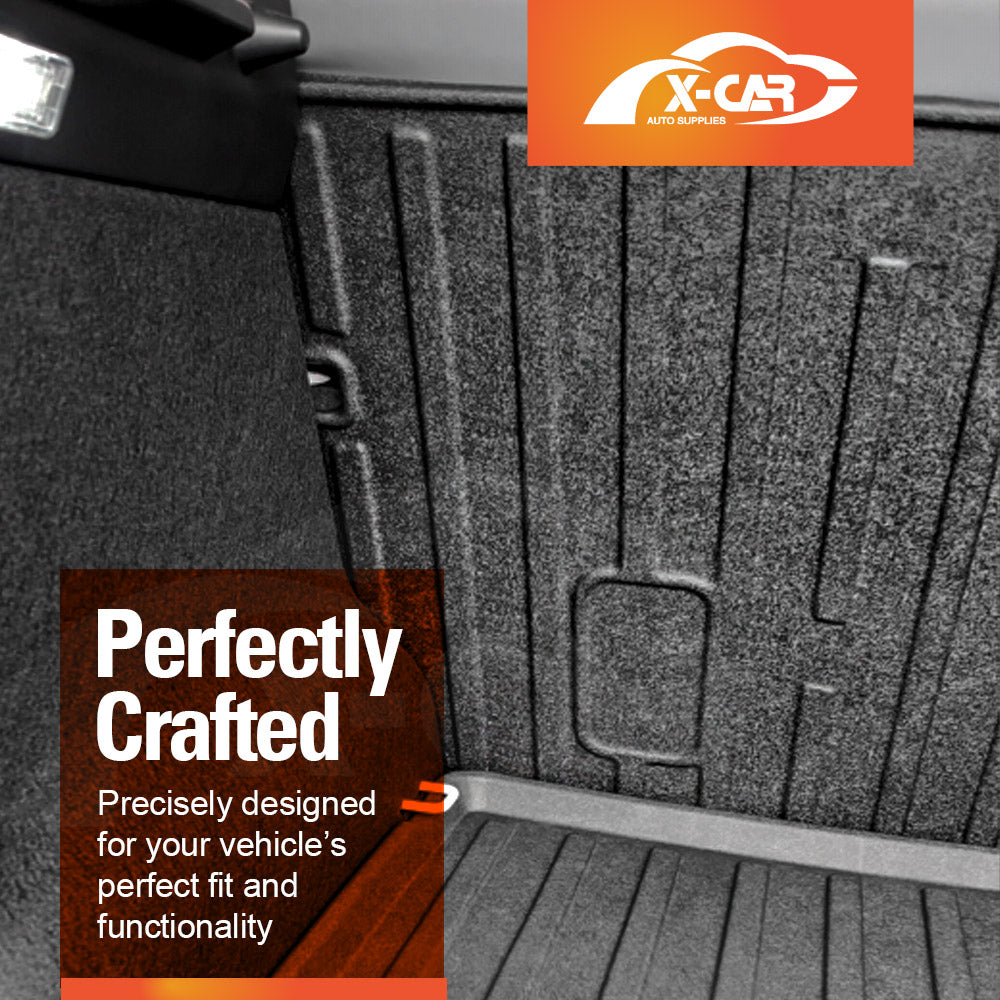 Boot Liners Kick Mats Set for MG MGS5 EV 2025-Onwards All Weather Heavy Duty Cargo Car Trunk Back Seat Protector