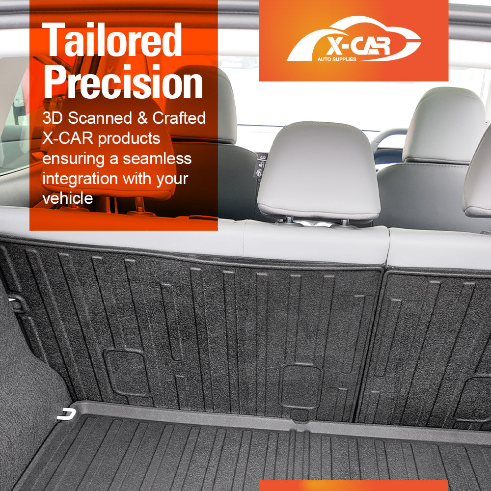 Boot Liners Kick Mats Set for MG MGS5 EV 2025-Onwards All Weather Heavy Duty Cargo Car Trunk Back Seat Protector