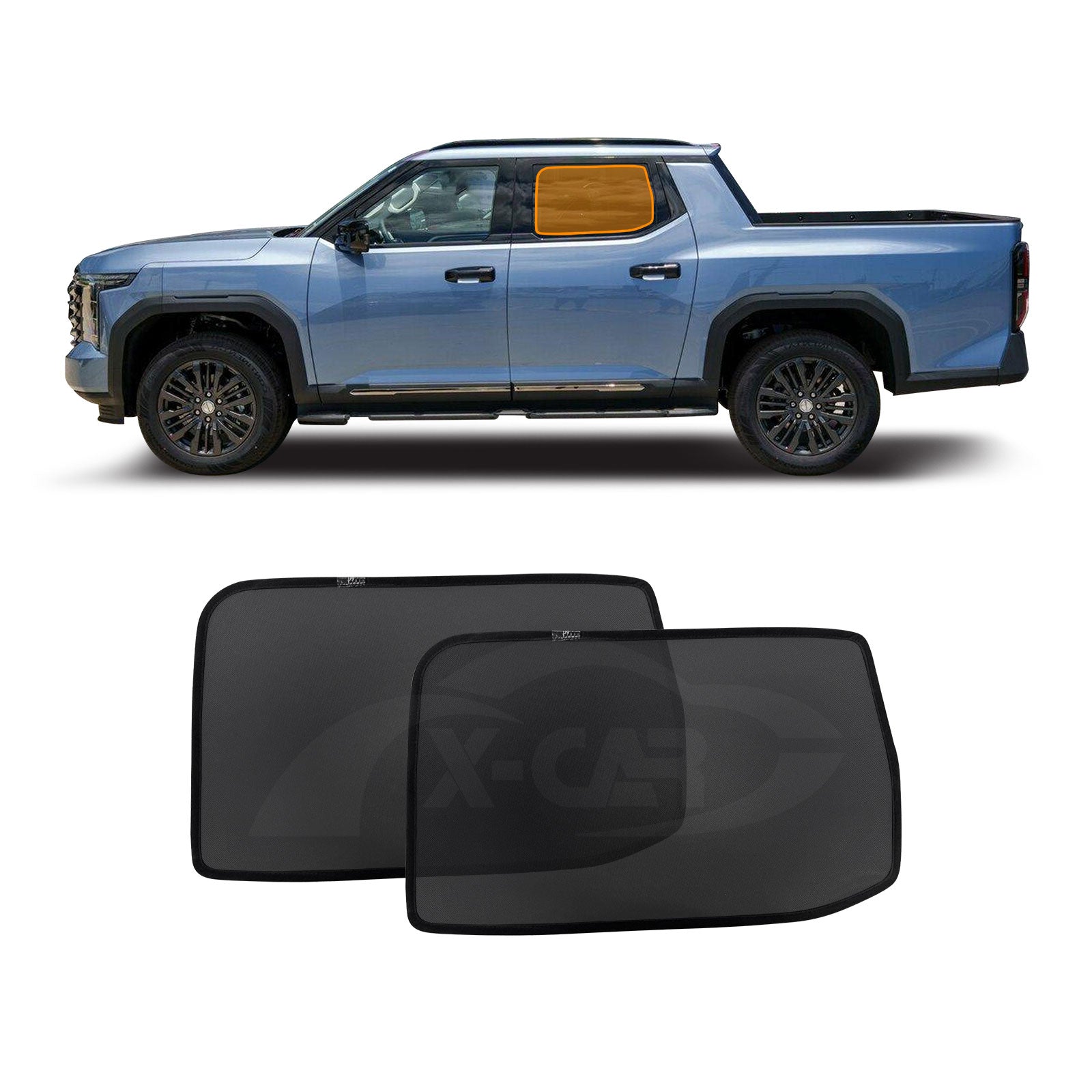 Rear Window Sun Shade for MG MGU9 Dual Cab 2025-Onwards UV Protection ...