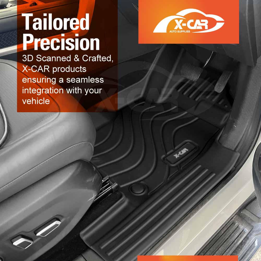 3D Floor Mats Tub Liner for MG MGU9 Dual Cab 2025-Onwards All Weather Heavy Duty Cargo Car Trunk Luggage Tray