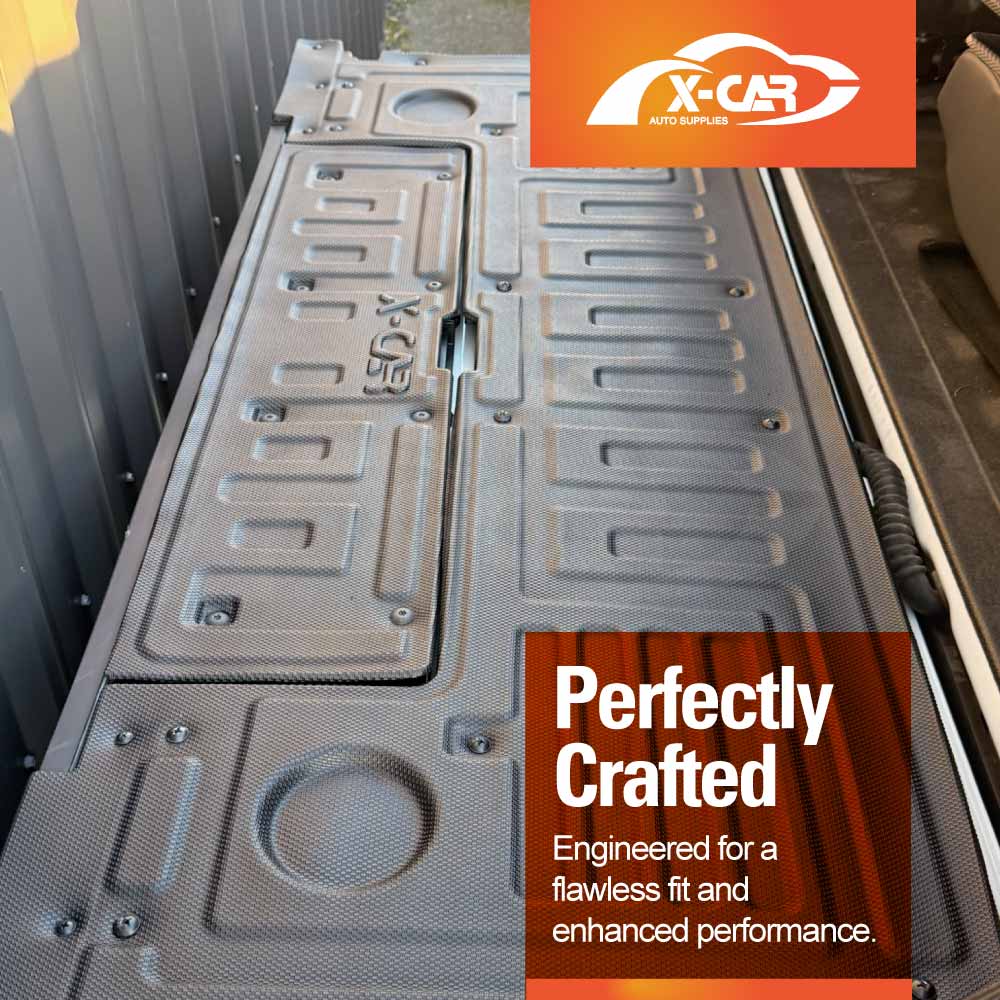 Tub Liner Tailgate Mat for LDV Terron 9 Dual Cab 2025-Onwards Heavy Duty All Weather Ute Protector Cargo Cover Set