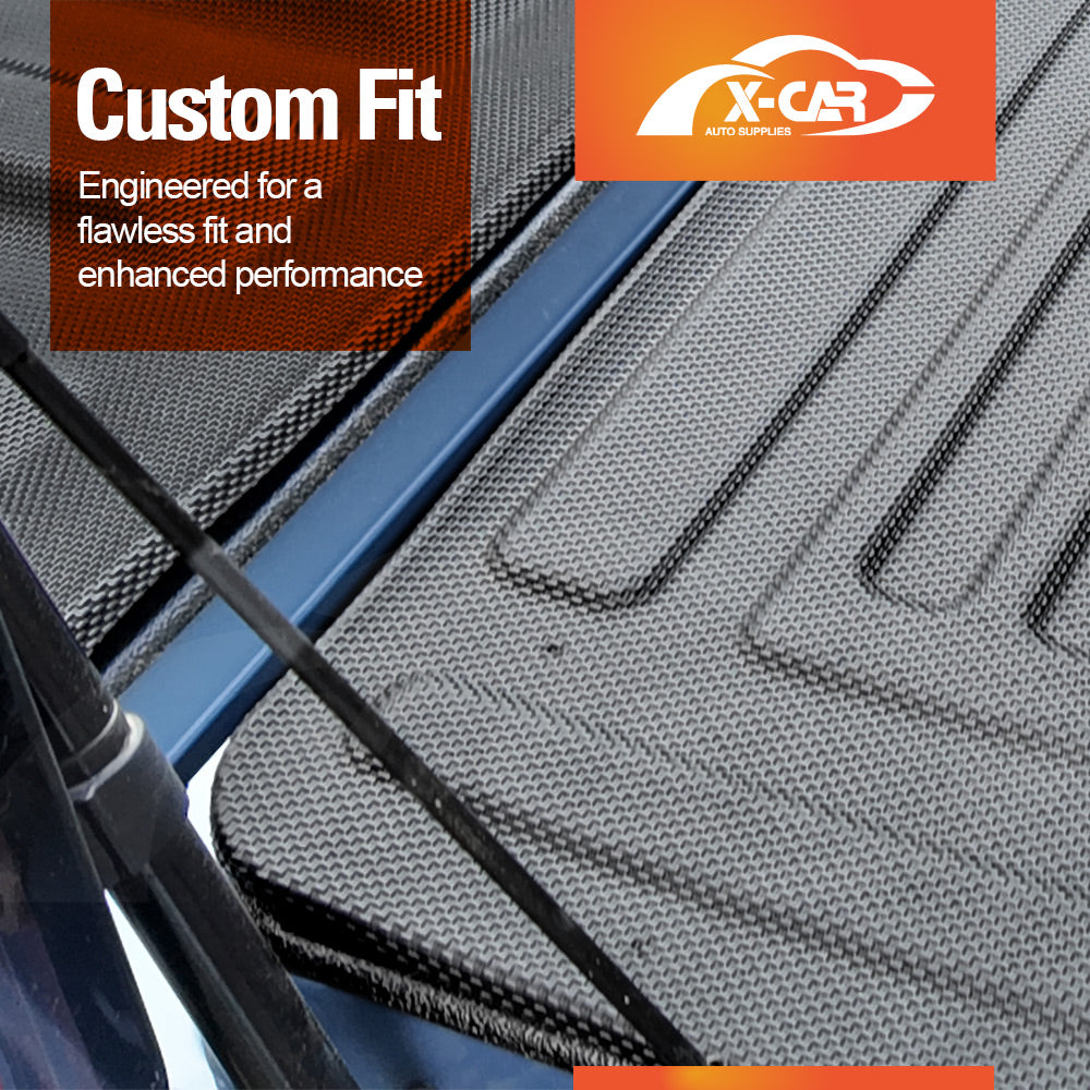 3D Floor Mats Tub Liner for MG MGU9 Dual Cab 2025-Onwards All Weather Heavy Duty Cargo Car Trunk Tailgate Ute Protector Set
