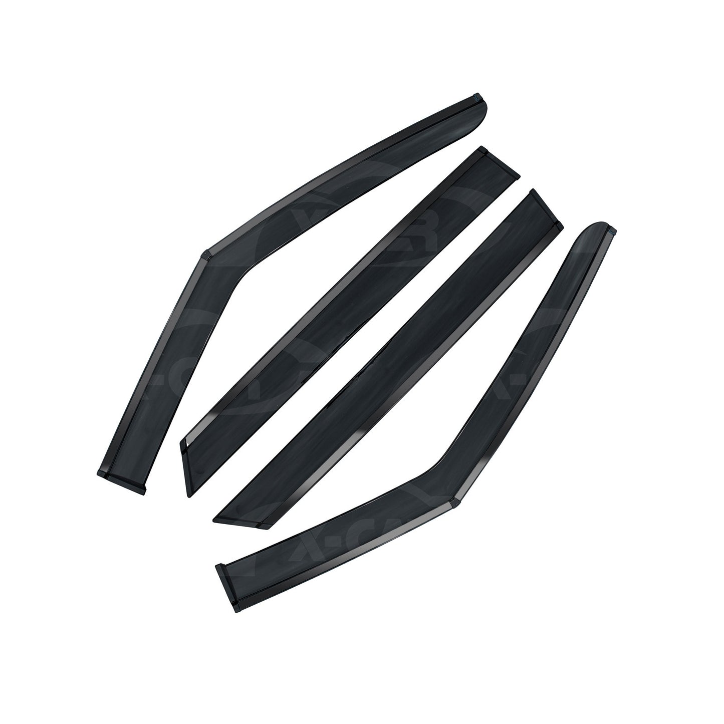 Weathershields for MG MGU9 Dual Cab 2025-Onwards Car Weather Shields Wind Deflectors Window Sun Visor 4 Pcs