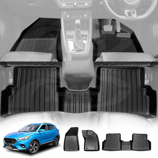 3D Floor Mats for MG ZST 2018-2025 Heavy Duty All Weather Car Waterproof Interior Protection Liner Set