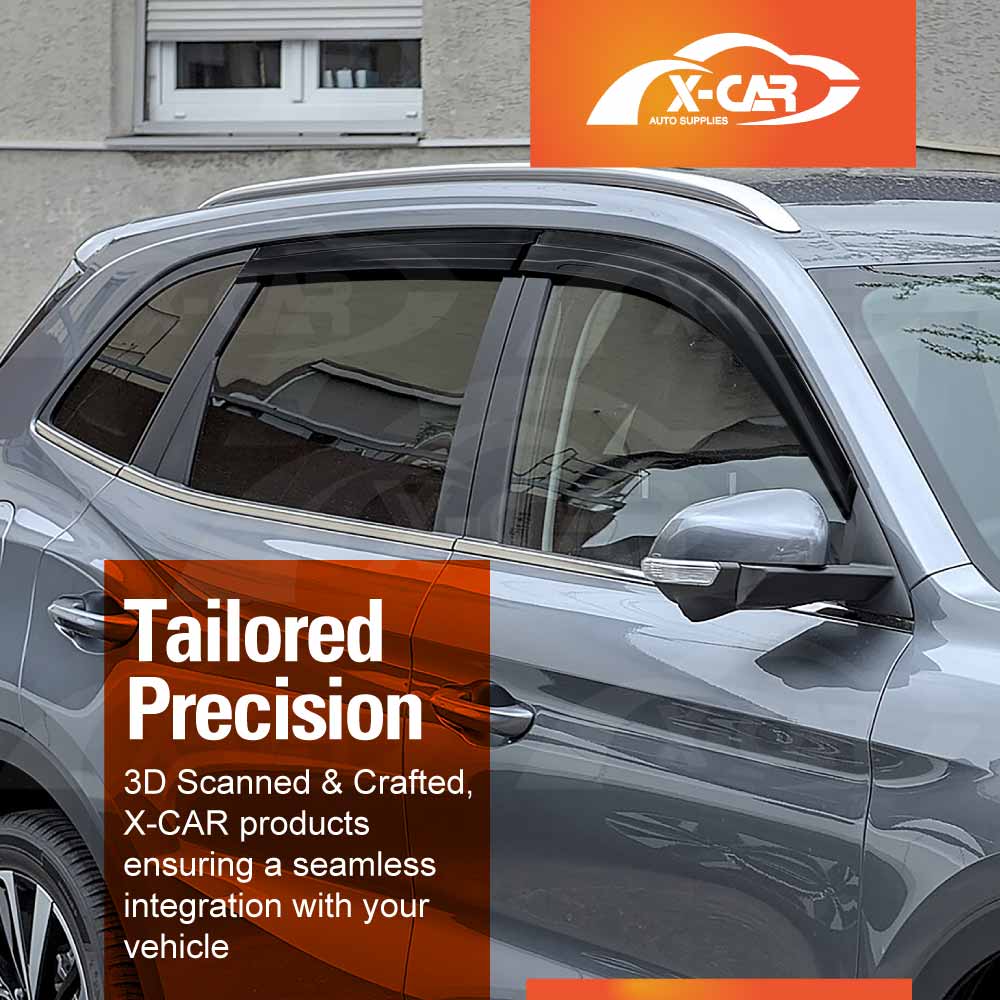 Weathershields for MG ZS 2024-Onwards Car Weather Shields Wind Deflectors Window Sun Visor 4 Pcs