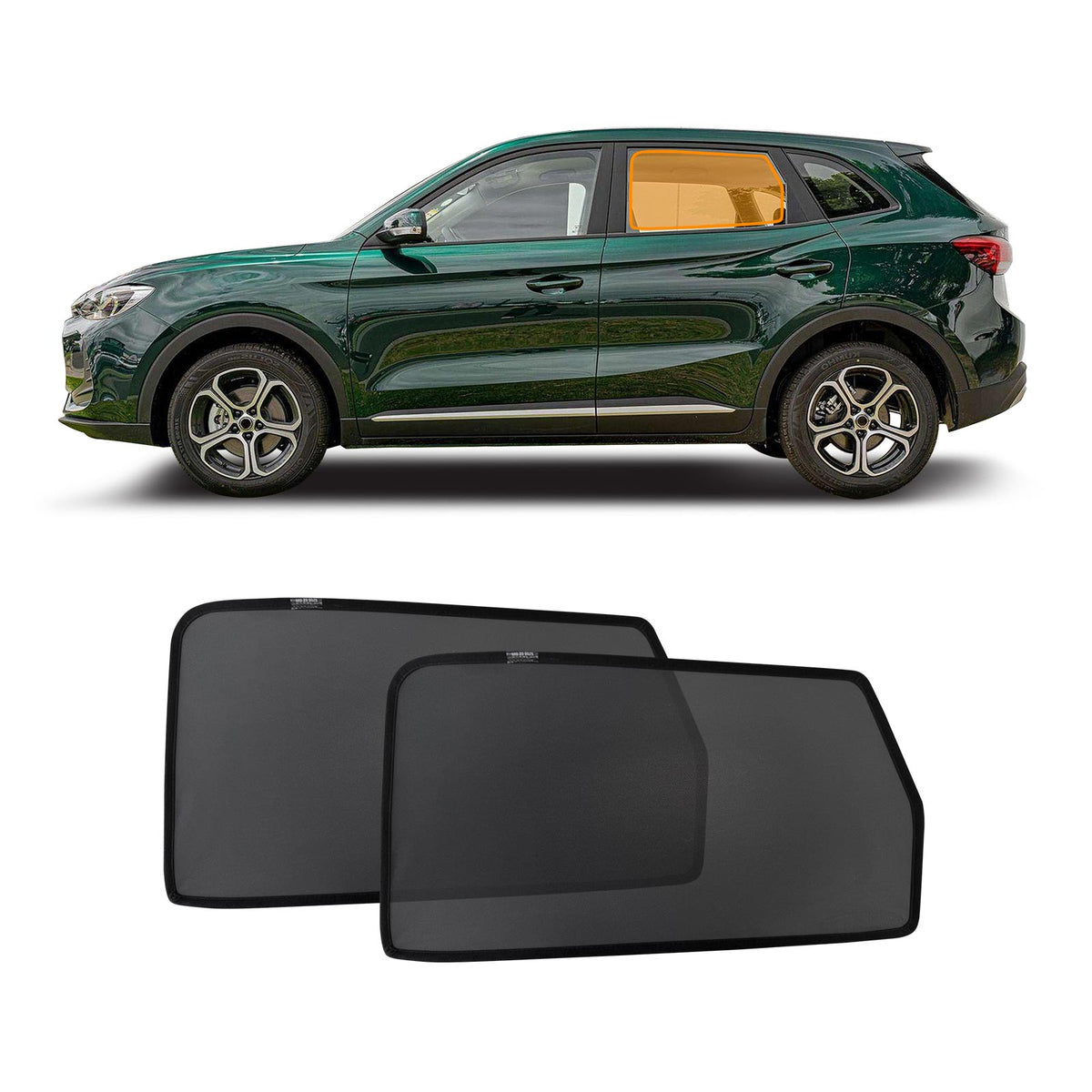 Rear Window Sun Shades for MG ZS 2024-Onwards Car UV Protection Custom Car Sunshade Blind Mesh