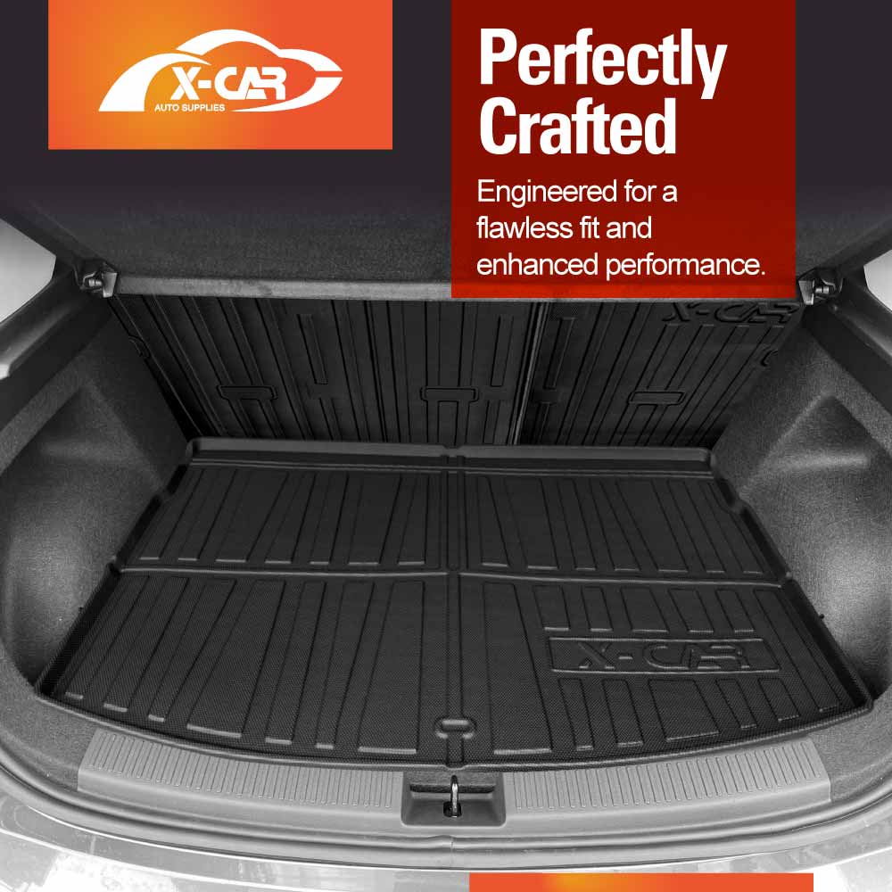 Boot Liner Kick Mats Set for MG MG4 EV Urban 2026-Onwards All Weather Heavy Duty Cargo Car Trunk Back Seat Protector