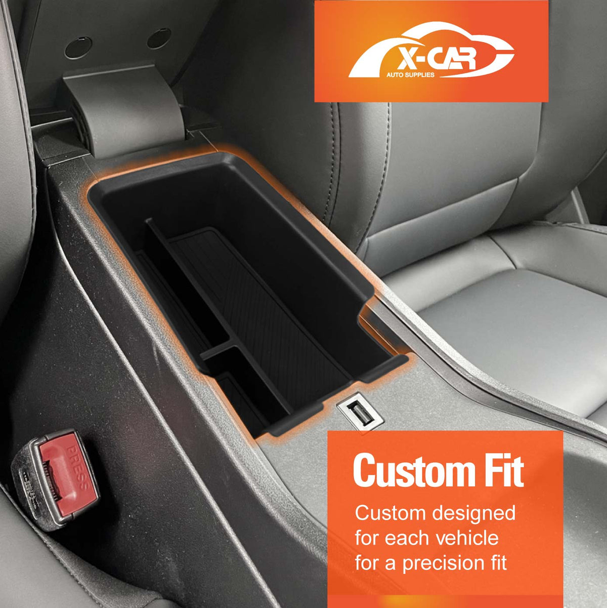 Armrest Organiser Tray for MG MG4 EV Urban 2026-Onwards Centre Console Storage Box Insert Interior Accessories