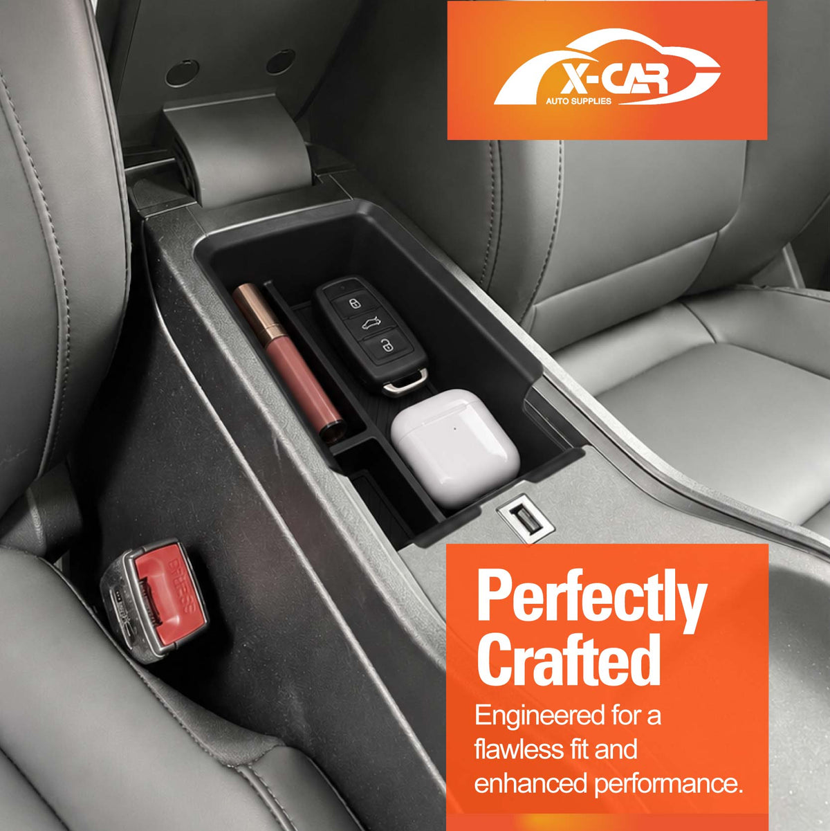 Armrest Organiser Tray for MG MG4 EV Urban 2026-Onwards Centre Console Storage Box Insert Interior Accessories