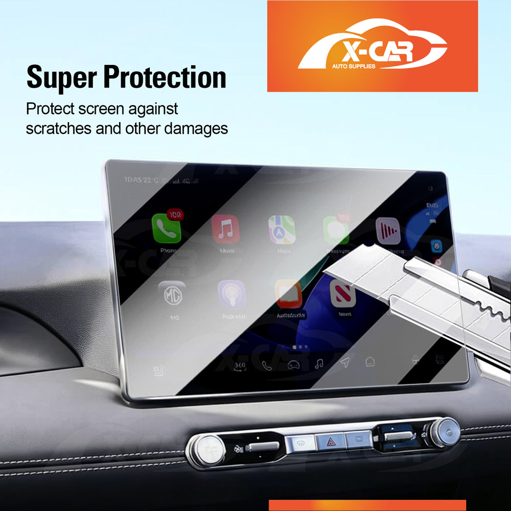 Tempered Glass Screen Protector Set for MG MG4 EV Urban 2026-Onwards Dash Centre Console Touchscreen Anti-Scratch Cover