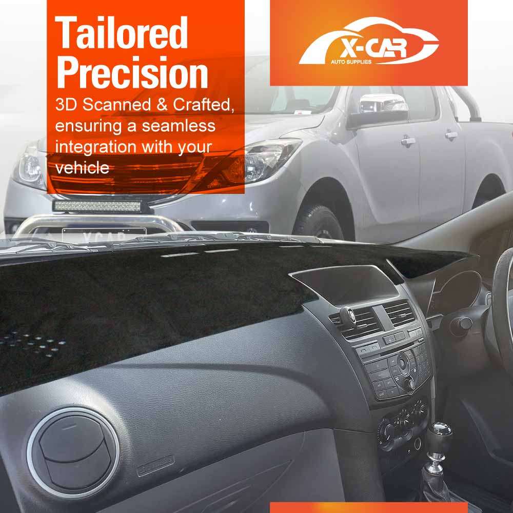 Dash Mat for Mazda BT-50 BT50 Dual Cab UP UR Series 2011-2020 Non-Slip Microfiber Pad Cover Interior Accessories