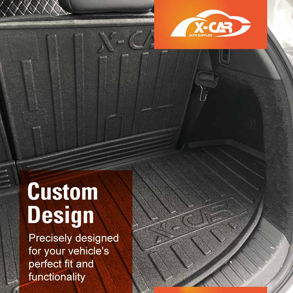 Boot Liners for Mazda CX-8 CX8 2018-2024 All Weather Heavy Duty Cargo Trunk Mat Luggage Tray Car Accessories 3 Pcs Set