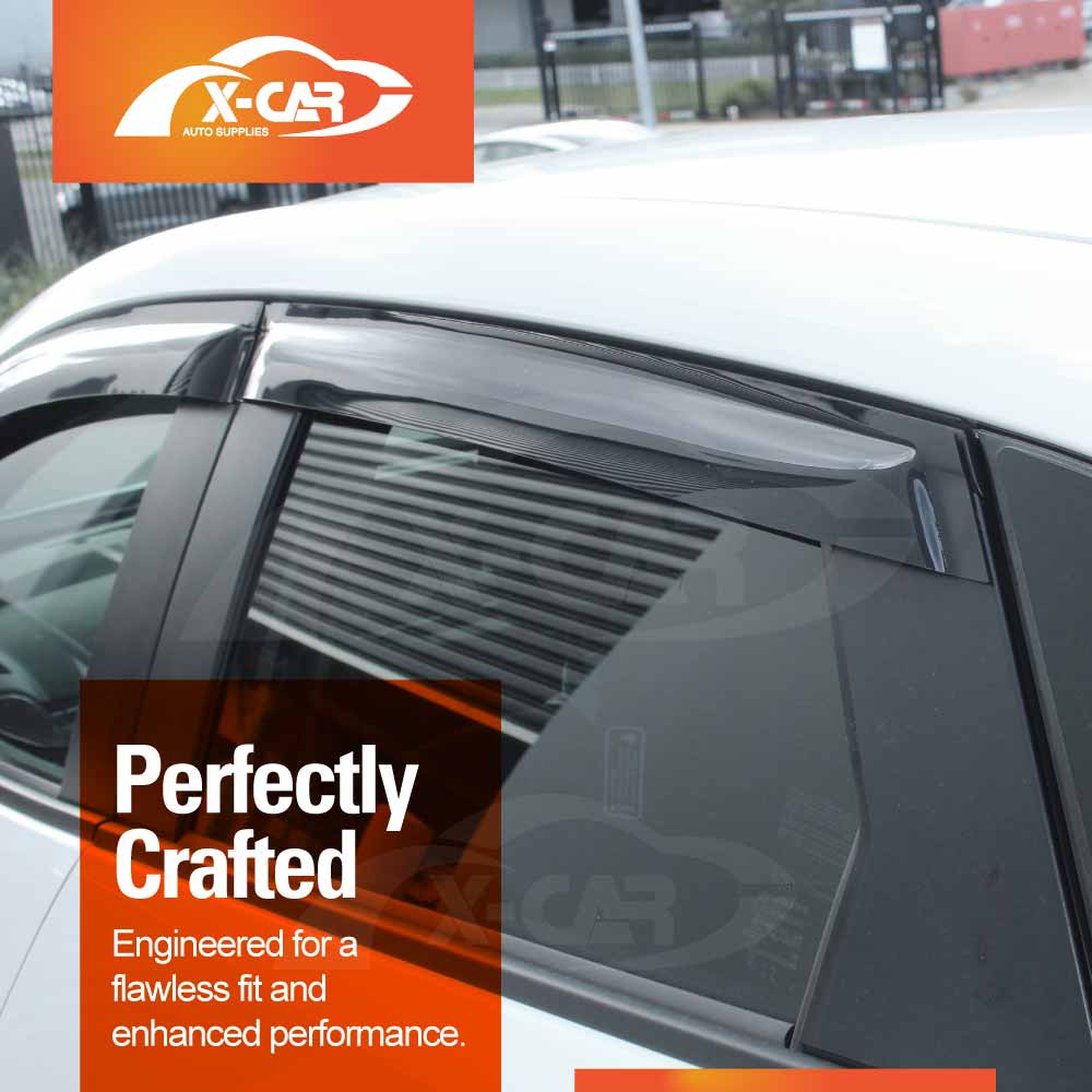 Weathershields for Mazda CX-3 2015-Onwards Car Weather Shields Wind Deflectors Window Sun Visor