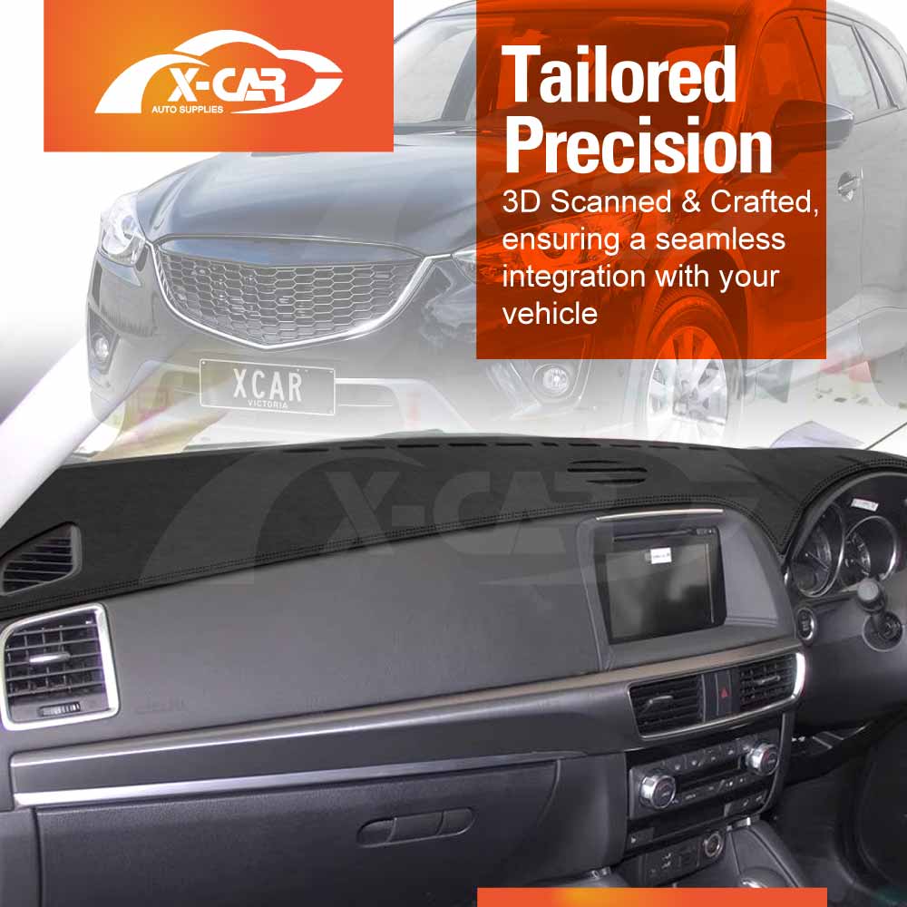 Dash Mat for Mazda CX5 CX-5 2012-2017 Non-Slip Microfiber Pad Interior Accessories