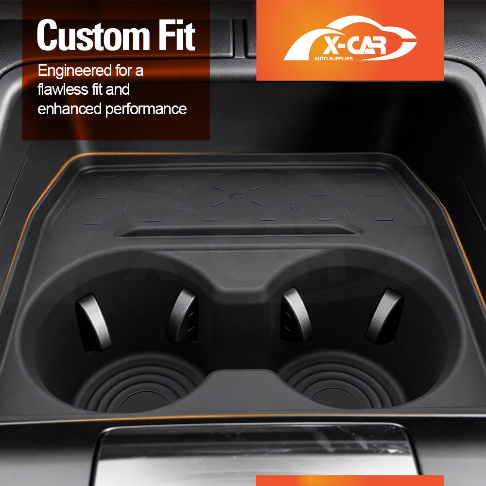 Cup Holder Organiser Tray for Mazda CX-5 CX5 KM Series 2026-Onwards Centre Console Storage Box Silicone Insert Accessories