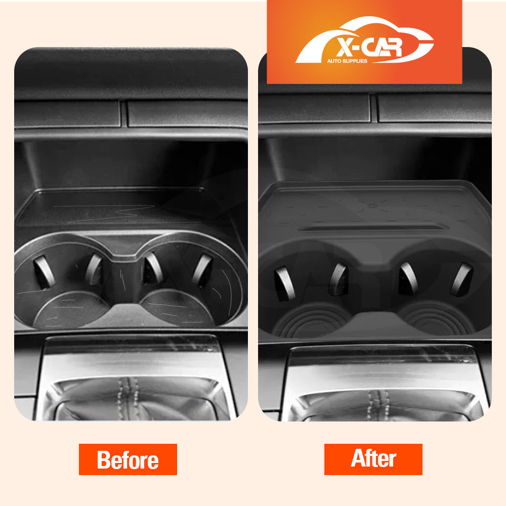 Cup Holder Organiser Tray for Mazda CX-5 CX5 KM Series 2026-Onwards Centre Console Storage Box Silicone Insert Accessories
