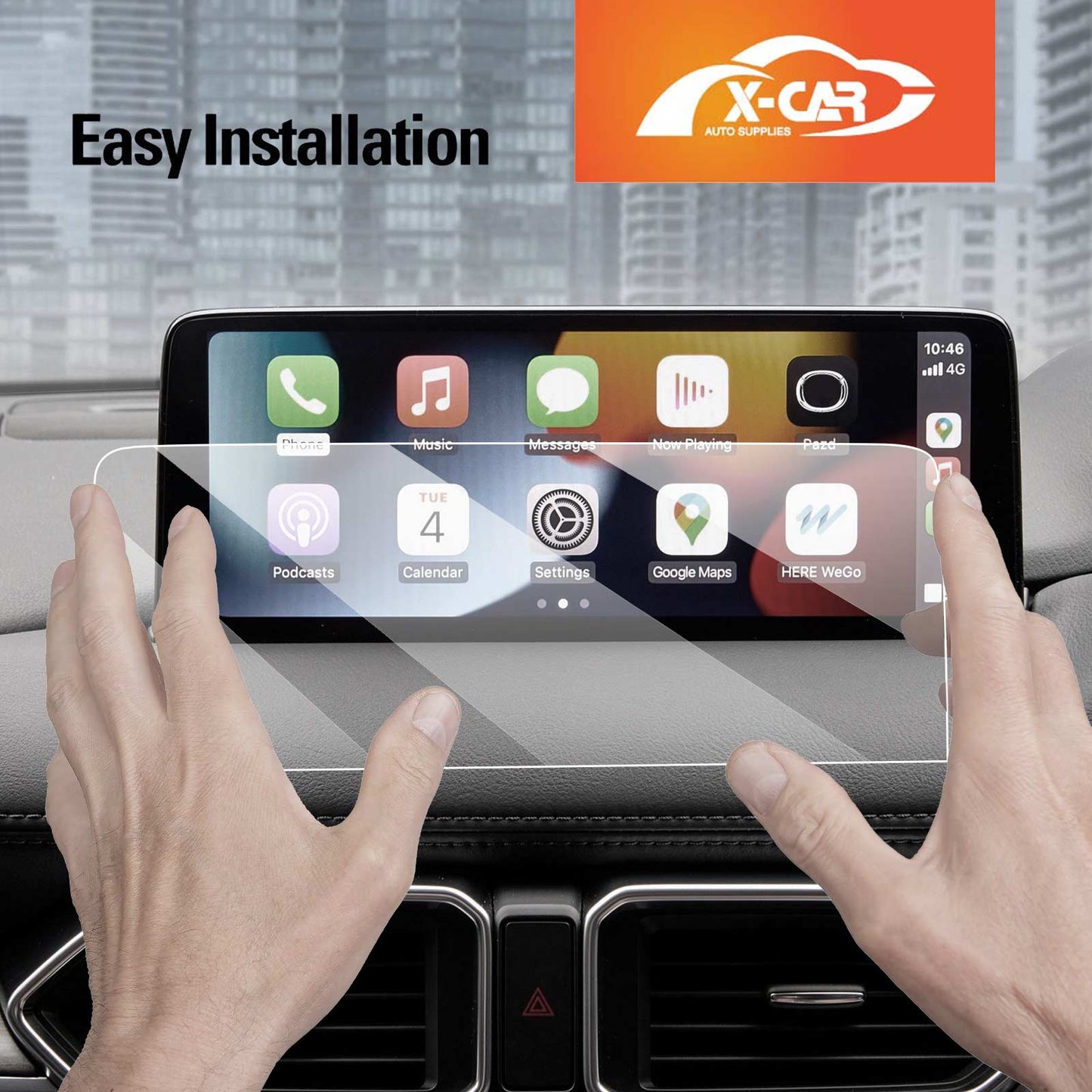 Tempered Glass Screen Protector for Mazda CX5 CX-5 2022-Onwards Touchscreen Anti-Scratch Cover Accessories